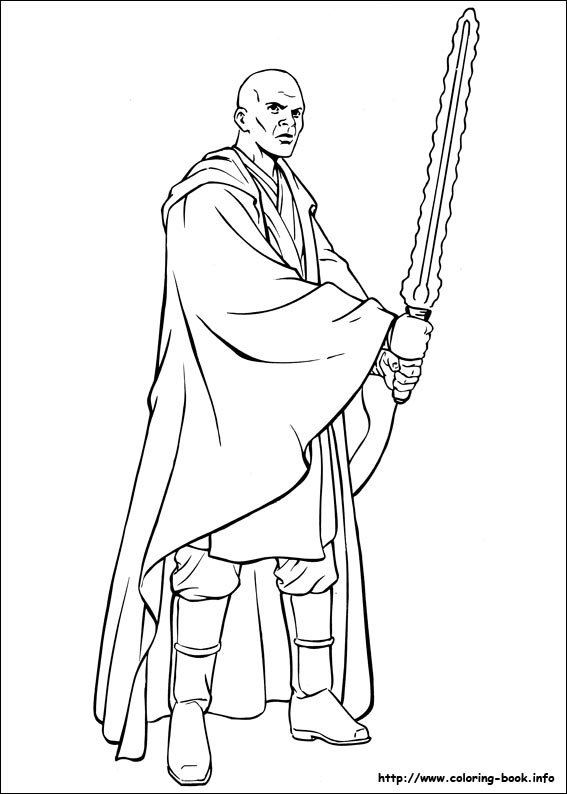 Star Wars coloring picture